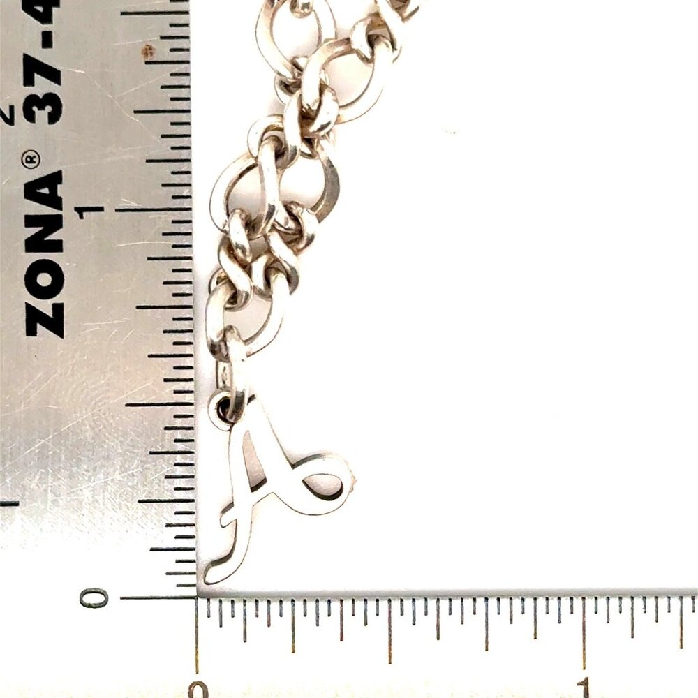 James Avery Script Initial A Charm - image 3